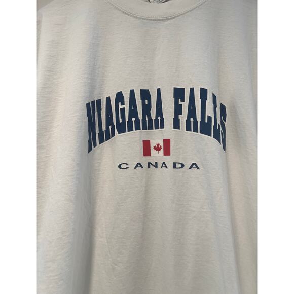 Men's T-Shirt Niagara Falls Canada 100% Cotton Size 3XL JL - Picture 2 of 9